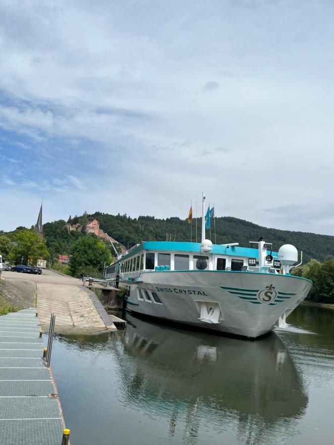Luftkurort, Perle Des Neckartals Hirschhorn Exterior foto